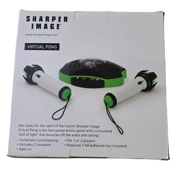 Sharper Image Virtual Pong Game - Picture 2 of 7